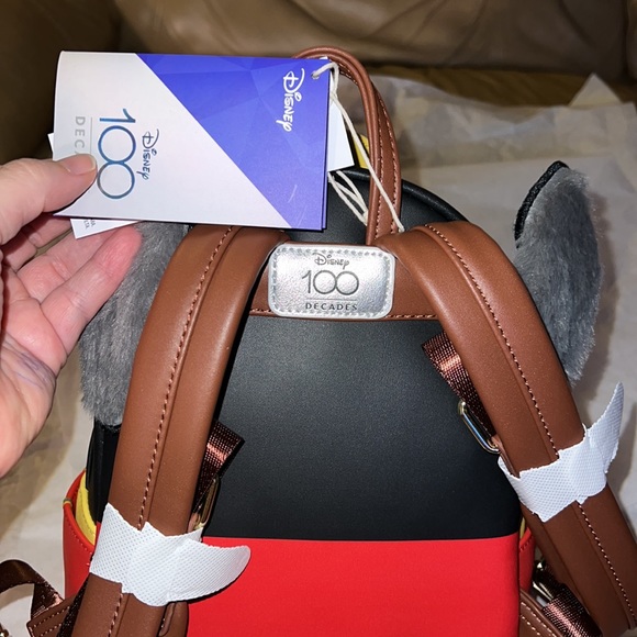 NEW Pinocchio Loungefly Mini Backpack – Disney100 - Picture 12 of 16